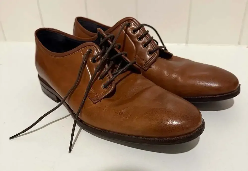 Cole Haan Grand.360 Oxford Dress Shoes C29029 Brown Leather Size 8M